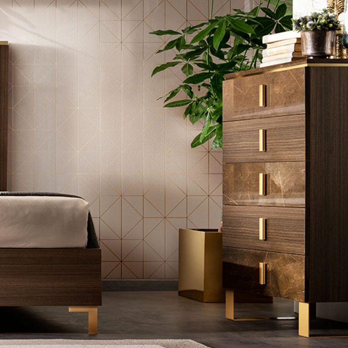 adora interiors essenza bedroom tall chest details