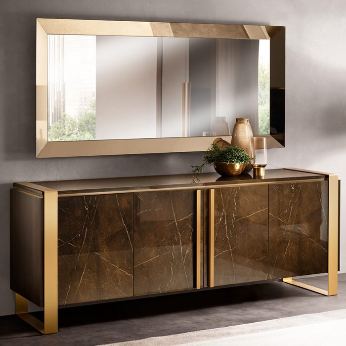 Adora Interiors Essenza Bedroom living Mirror with buffet