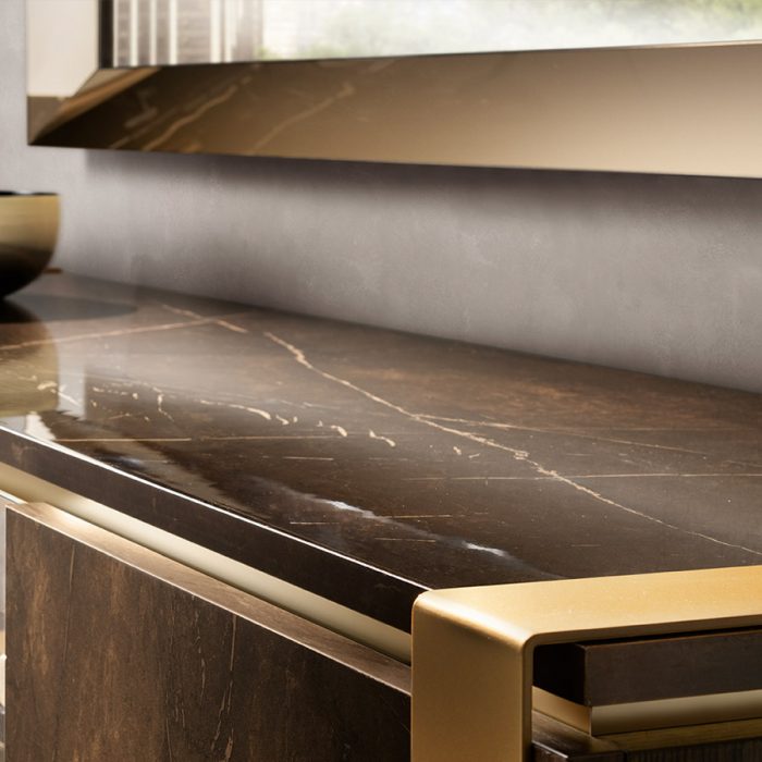 Adora Interiors Essenza Bedroom living Mirror details