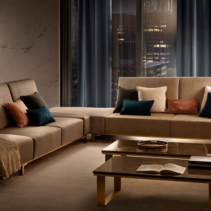 adora interiors essenza living room corner sofa