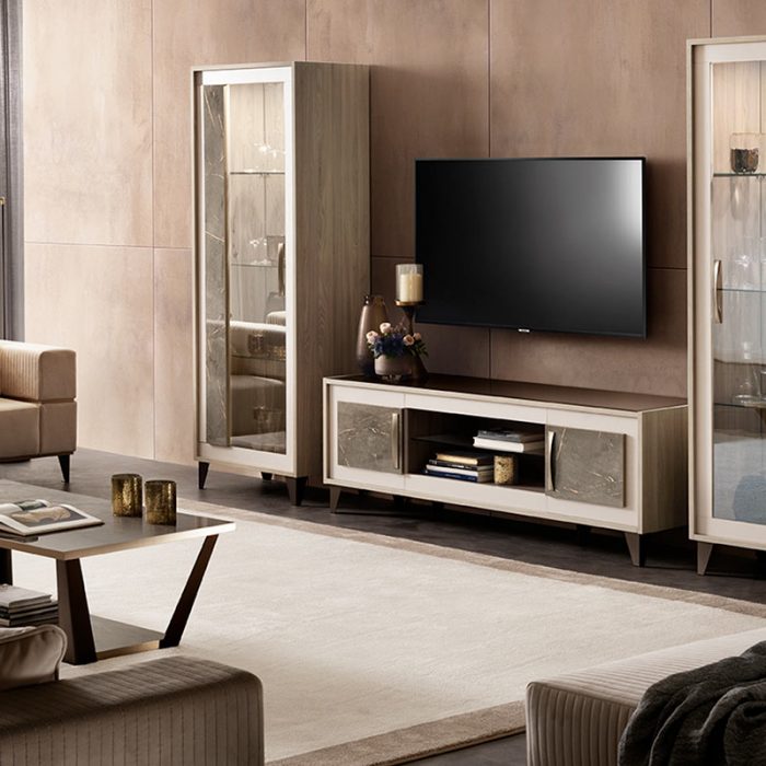adora interiors ambra living room tv cabinet composition with coffee table