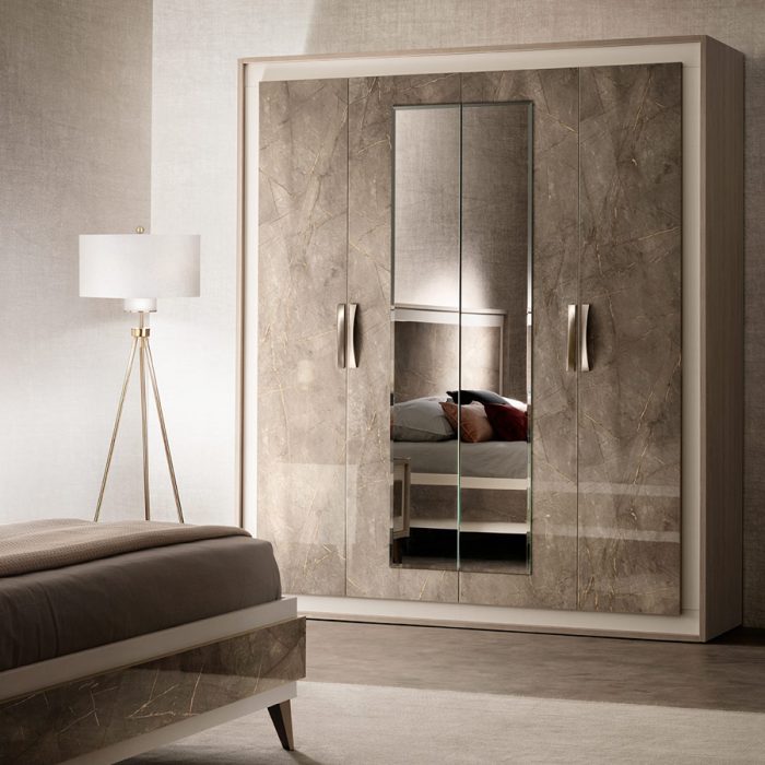 adora interiors ambra bedroom four doors wardrobe