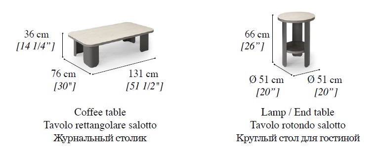 tavolini perla